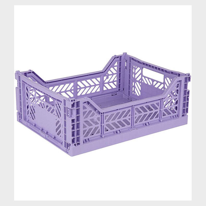Aykasa Foldekasse - 40x30x15 cm - Midi - Taro Milk Tea