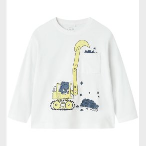 Name It Bluse - NmmVillian - Bright White/Tractor Dino