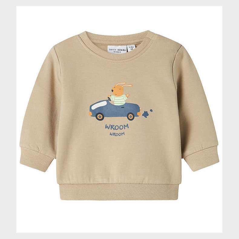 Name It Sweatshirt - NbmVonne - Pure Cashmere/Vroom