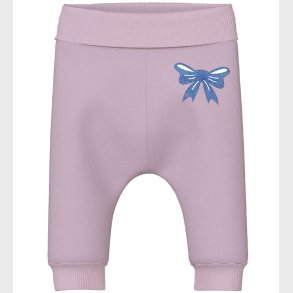 Name It Sweatpants - NbfVrillie - Winsome Orchid/Bow