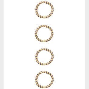 Name It Hrelastikker - 4-pak - NkfAcc-Arise - Pastel Yellow