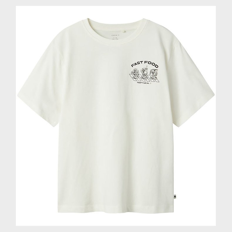 Name It T-shirt - NkmTobobbi - Cloud Dancer