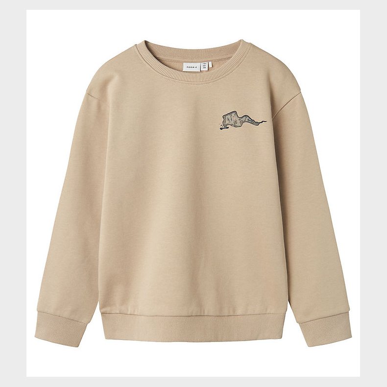Name It Sweatshirt - NkmTegeo - Pure Cashmere m. Print