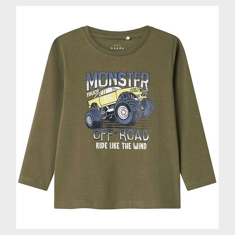 Name It Bluse - NmmVux - Dusty Olive/Offroad