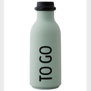 Design Letters Drikkeflaske - 500 ml - Grn m. To Go