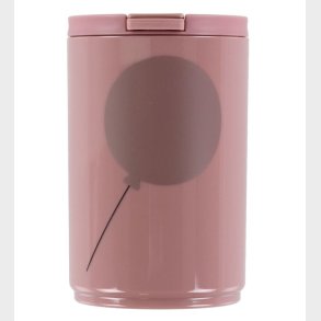 Design Letters Kop m. Sugerr - Travel - 330 ml - Rosa