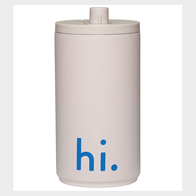 Design Letters Termokop - Travel - 350 ml - Beige m. Hi