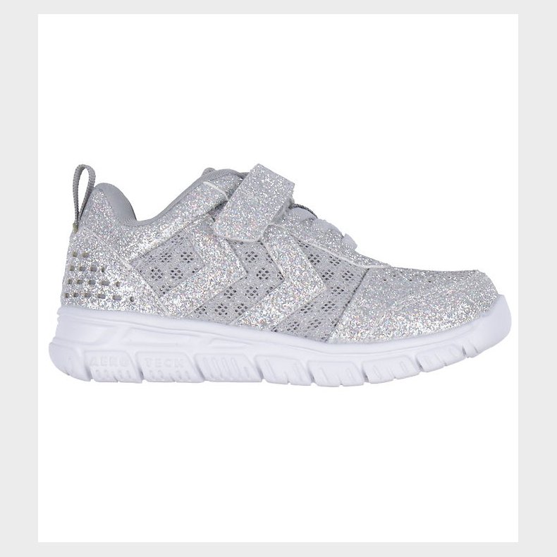 Hummel Sko - Crosslite DOT4 Glitter Jr - Silver