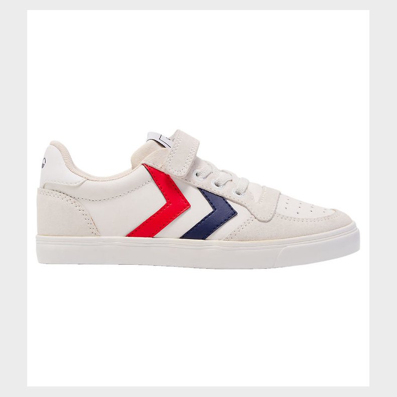 Hummel Sko - Slimmer Stadil Leather Low Jr - Hvid