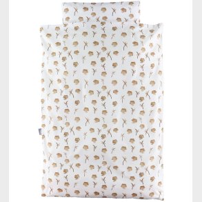 Nrgaard Madsens Sengetj - Junior - Hvid m. Beige Elefant