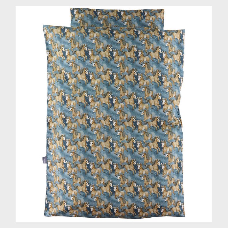 Nrgaard Madsens Sengetj - Junior - Bl m. Heste