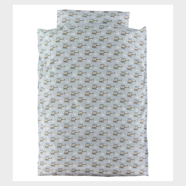 Nrgaard Madsens Sengetj - Voksen - Gr m. Helikopter