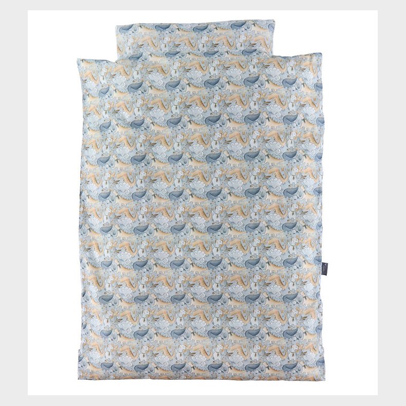 Nrgaard Madsens Sengetj - Junior - Lysebl m. Dinoer