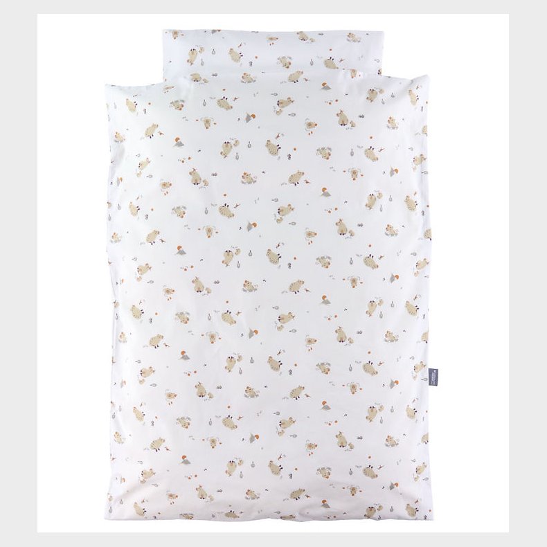 Nrgaard Madsen Sengetj - Junior - Hvid m. Grise