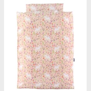 Nrgaard Madsens Sengetj - Baby - Koral m. Enhjrning