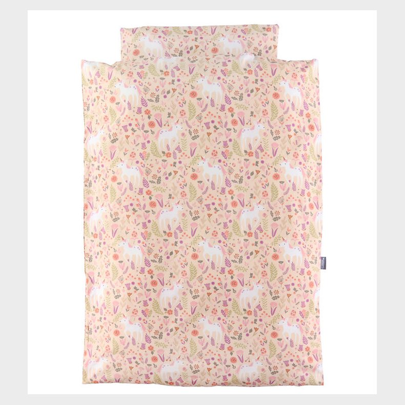 Nrgaard Madsens Sengetj - Baby - Koral m. Enhjrning