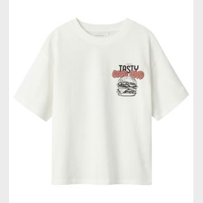 Name It T-shirt - NkmTibilbo - Cloud Dancer m. Print