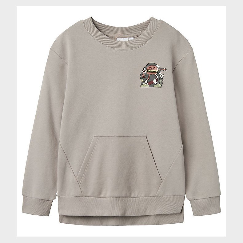 Name It Sweatshirt - NkmTofigo - Ash m. Print