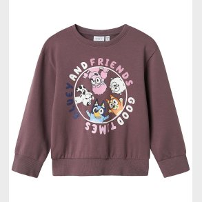 Name It Sweatshirt - NmfNira Bluey - Arctic Dusk m. Print