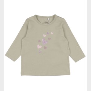 Name It Bluse - NbfVubie - Pure Cashmere/Hearts