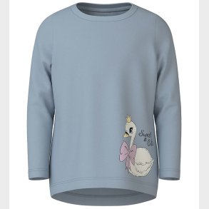 Name It Bluse - NmfVix - Subdued Blue/Swan