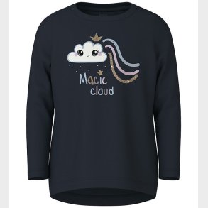 Name It Bluse - NmfVix - Dark Sapphire/Magic Cloud
