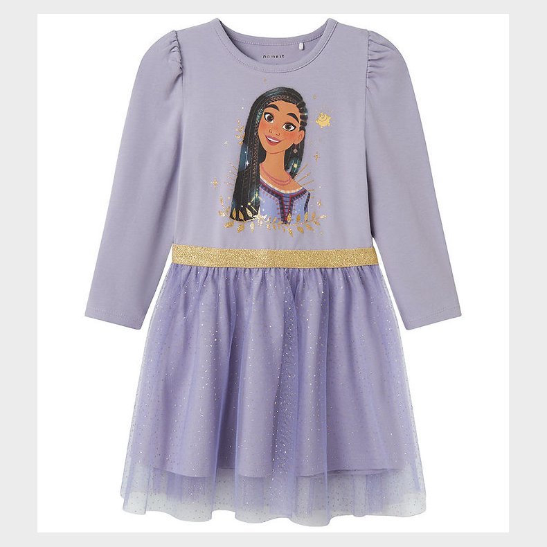 Name It Kjole - NmfJurina Wish - Tulle - Heirloom Lilac