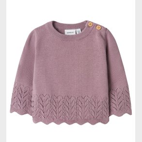 Name It Bluse - NbfTimie - Strik - Elderberry