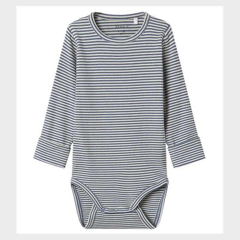 Name It Body l/ - Rib - NbnBerro - China Blue