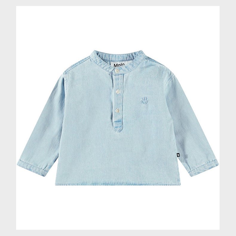 Molo Skjorte - Enoz - Misty Denim
