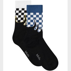 Molo Str�mper - Norman - 2-pak - Blue Flames