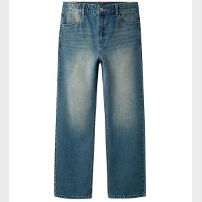 LMTD Jeans - NlmToizza - Medium Blue Denim/Dirty wash
