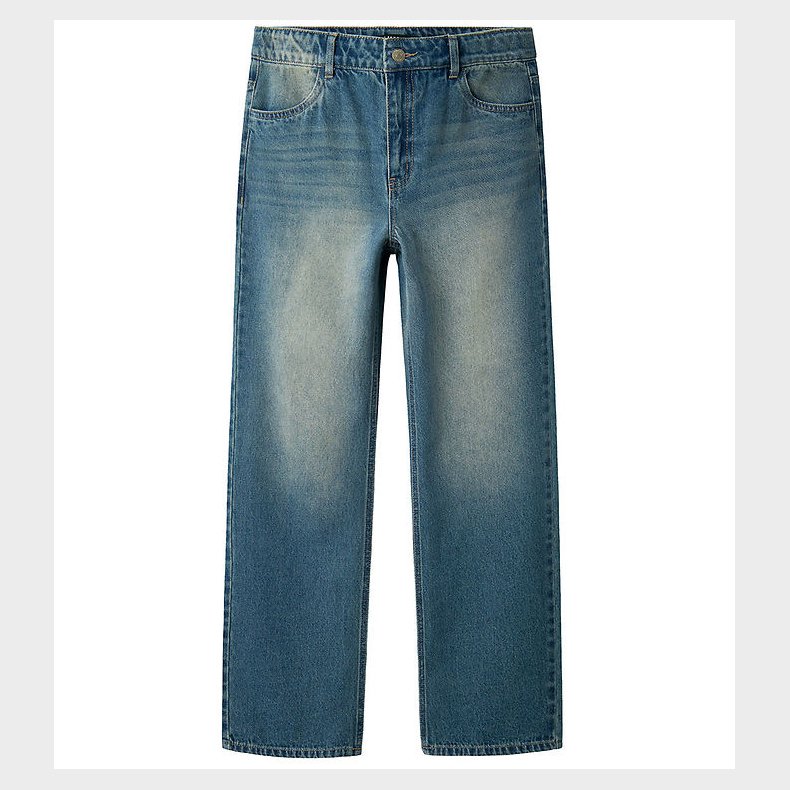 LMTD Jeans - NlmToizza - Medium Blue Denim/Dirty wash