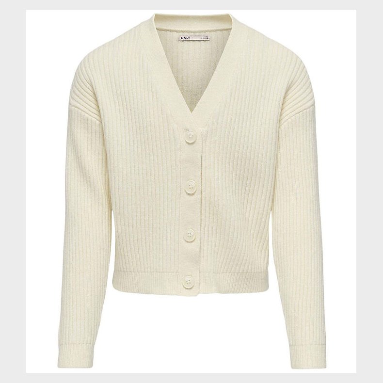 Kids Only Cardigan - Rib - Strik - KogMandy - Birch