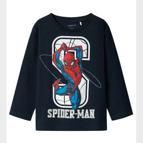 Name It Bluse - NmmNittin Spider - Dark Sapphire