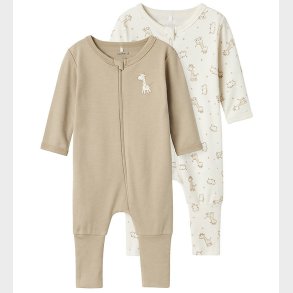 Name It Natdragt - Noos - 2-pak - NbnNightsuit - Jet Stream