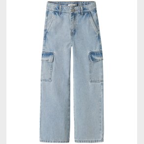 Name It Jeans - Cargo - Noos - NkfRose - Light Blue Bleached Den