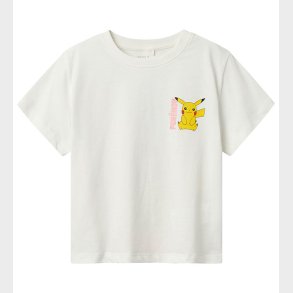 Name It T-shirt - Noos - NkfDyppi - Pokemon - Cloud Dancer m. Pr