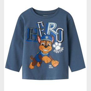 Name It Bluse - Noos - NmmJahav - Paw Patrol - China Blue m. Pri