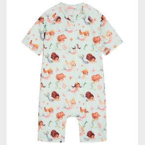 Hust and Claire Badeheldragt - Makki - UV50+ - Wan Blue