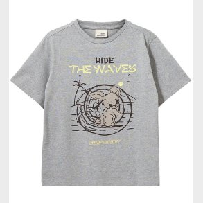 Sofie Schnoor T-shirt - Grmeleret m. Kanin