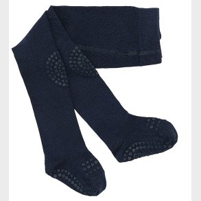 GoBabyGo Skridsikre Str�mpebukser - Uld - Midnight Blue