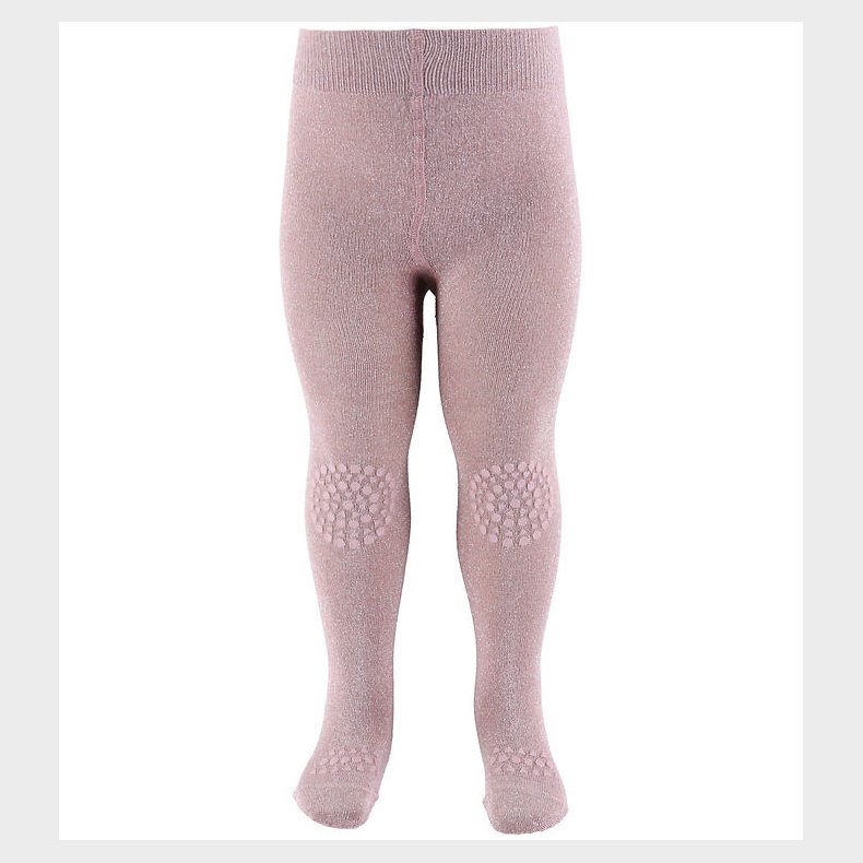 GoBabyGo Skridsikre Str�mpebukser - Bambus - Lavender Glitter