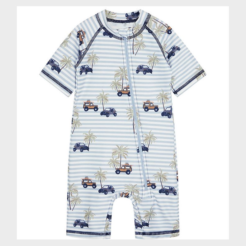 Hust and Claire Badeheldragt - Makki - UV50+ - Hvid/Bl�