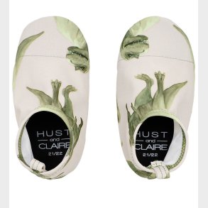 Hust and Claire Badesko - Fabian - UV50+ - Seagrass m. Dinosaur