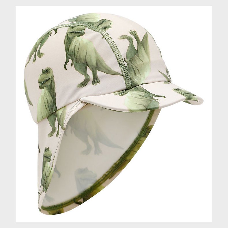 Hust and Claire Badehat - Fasai - UV50+ - Seagrass m. Dinosaur