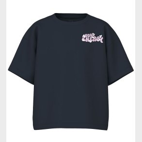 Name It T-shirt - NkfVamina - Dark Sapphire/Good Energy
