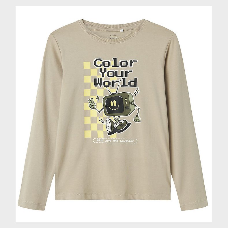 Name It Bluse - NkmVux - Pure Cashmere/Color Your World