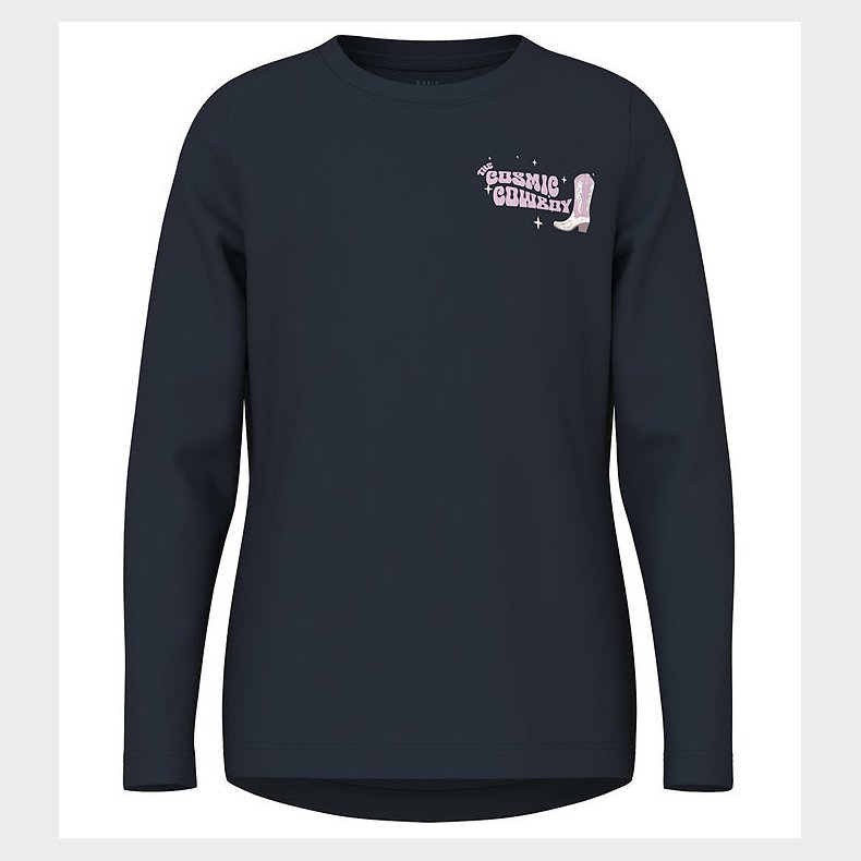 Name It Bluse - NkfVix - Dark Sapphire/Cowboy