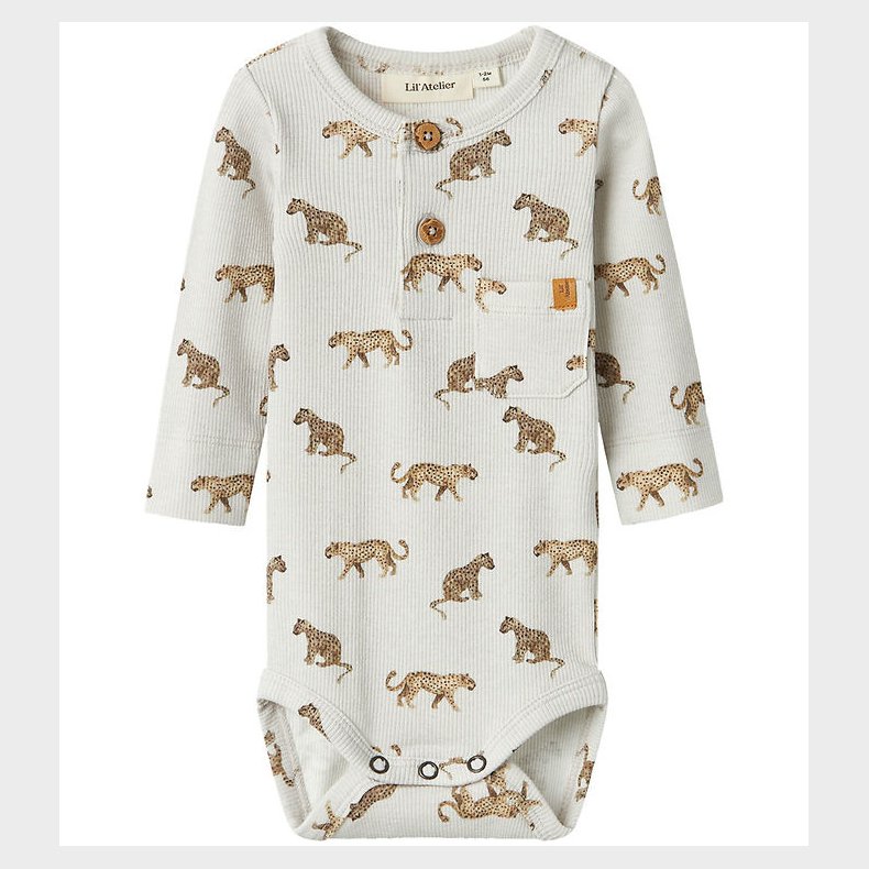 Lil' Atelier Body l/ - Rib - NbmGavo - Vapor Blue